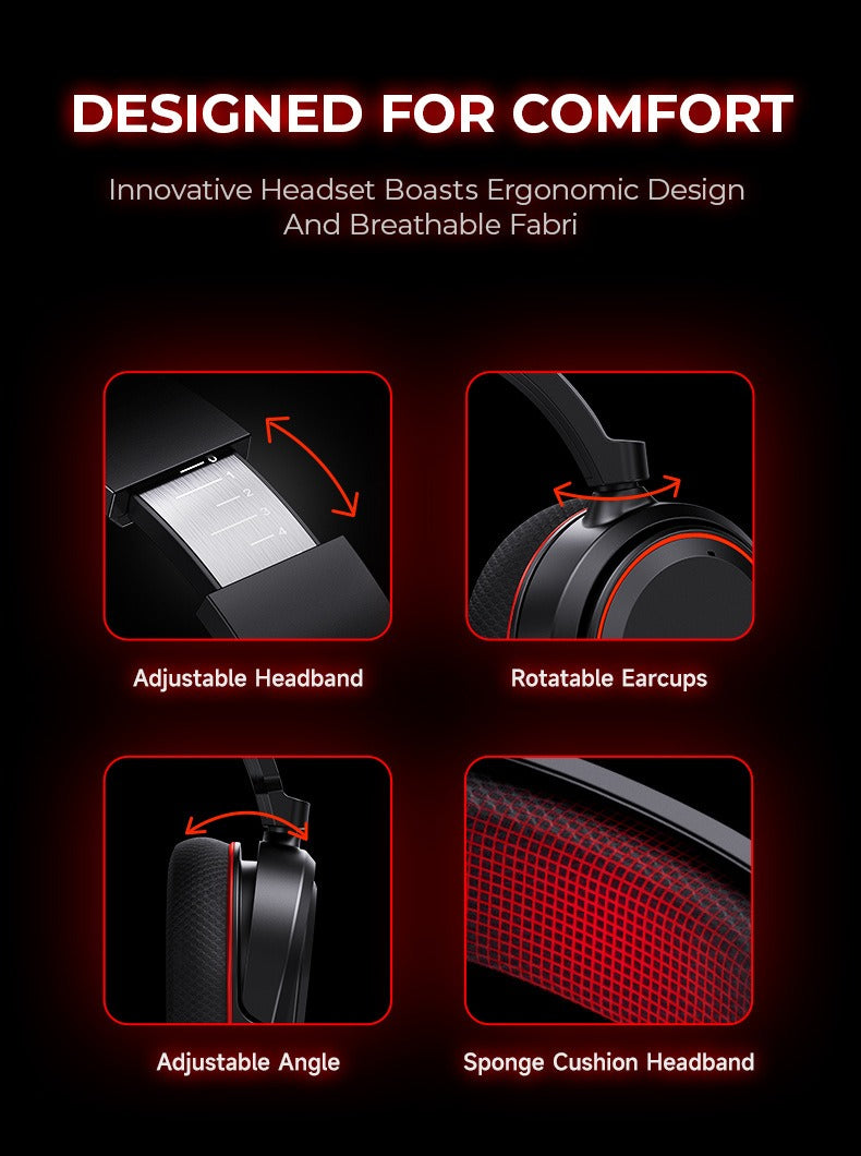 Picun G2 Wireless Bluetooth Gaming Headset